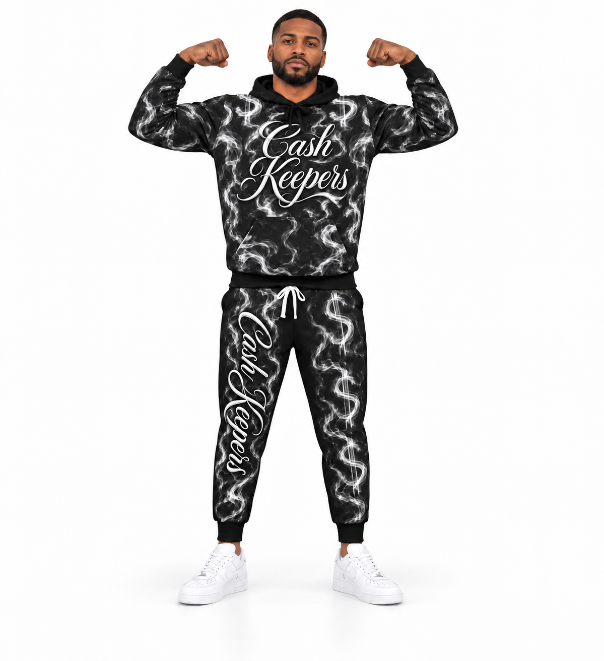 Cash Keepers Hustle Hoodie (AOP)