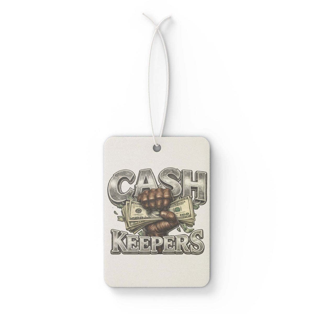 Cash Keepers Car Air Freshener — Money Fist Design, Novelty Scented Ornament